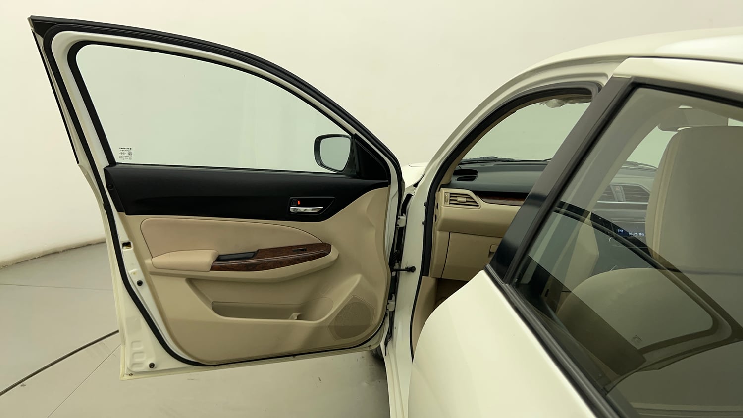 Used 2019 Maruti Suzuki Dzire VXi AMT Petrol Automatic interior LEFT FRONT DOOR OPEN VIEW