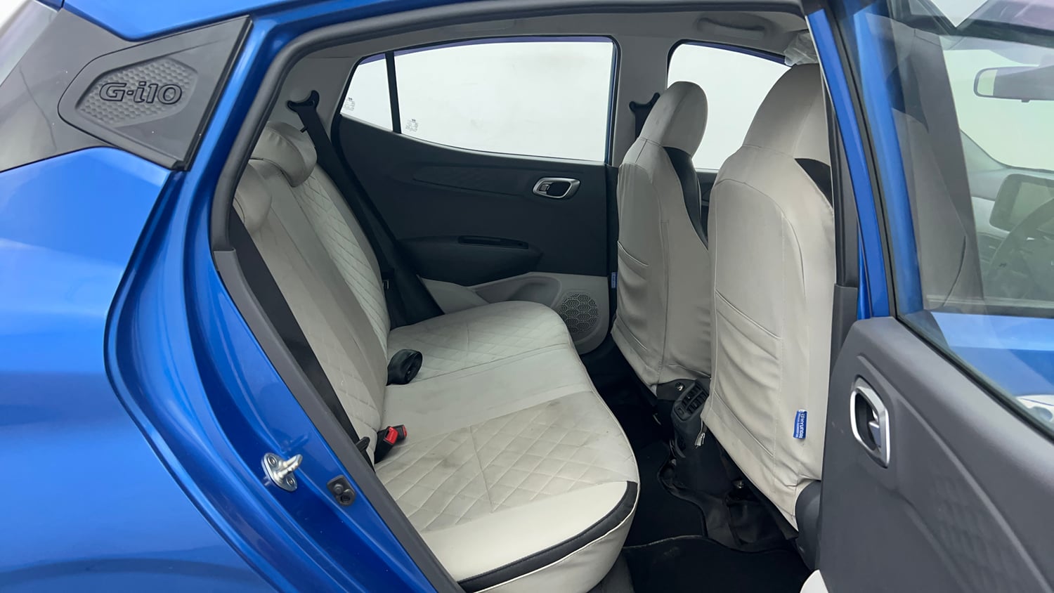 Used 2020 Hyundai Grand i10 Nios Asta 1.2 Kappa VTVT Petrol Manual interior RIGHT SIDE REAR DOOR CABIN VIEW
