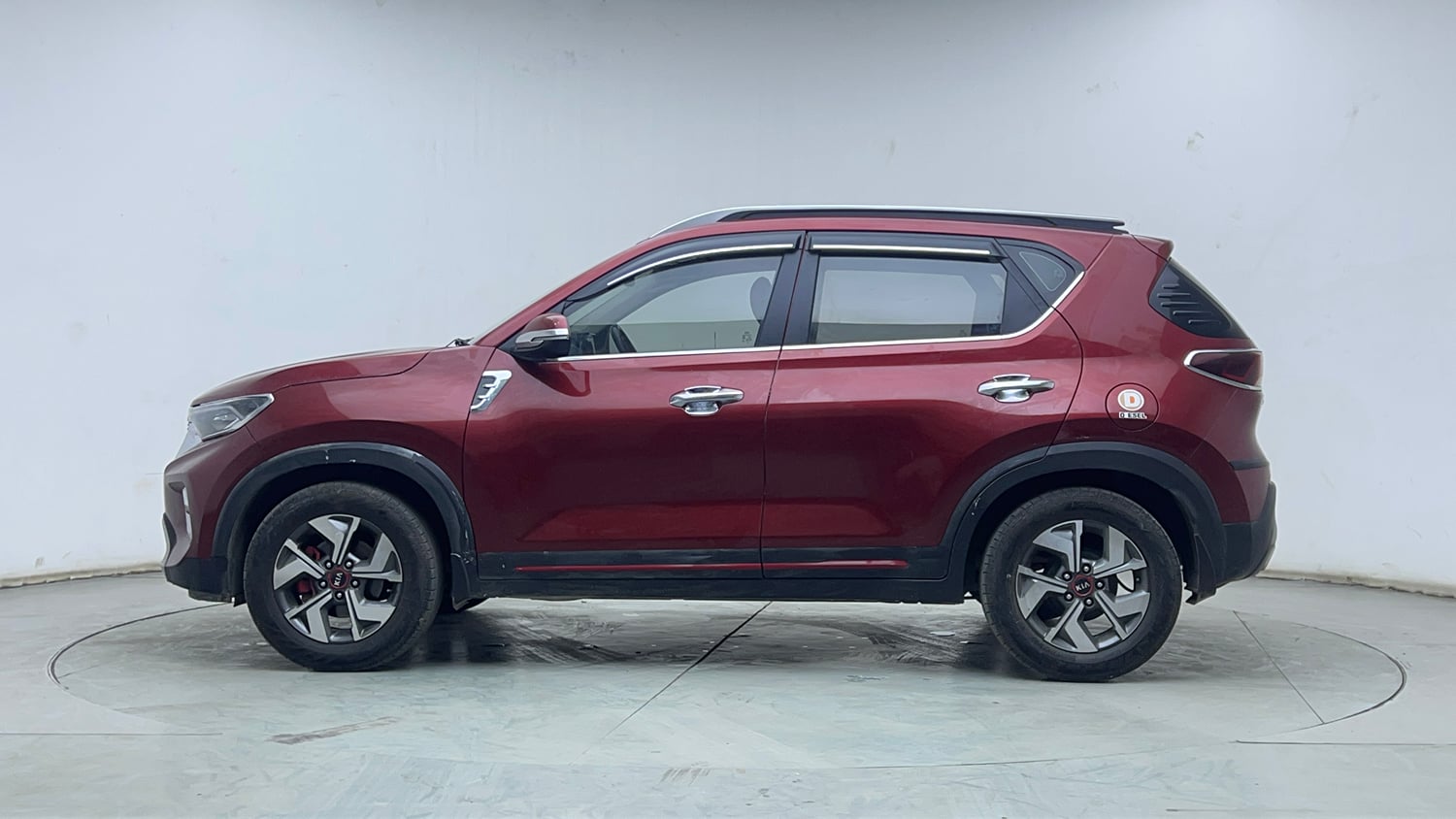 Used 2020 Kia Sonet GTX Plus 1.5 Diesel Manual exterior LEFT SIDE VIEW