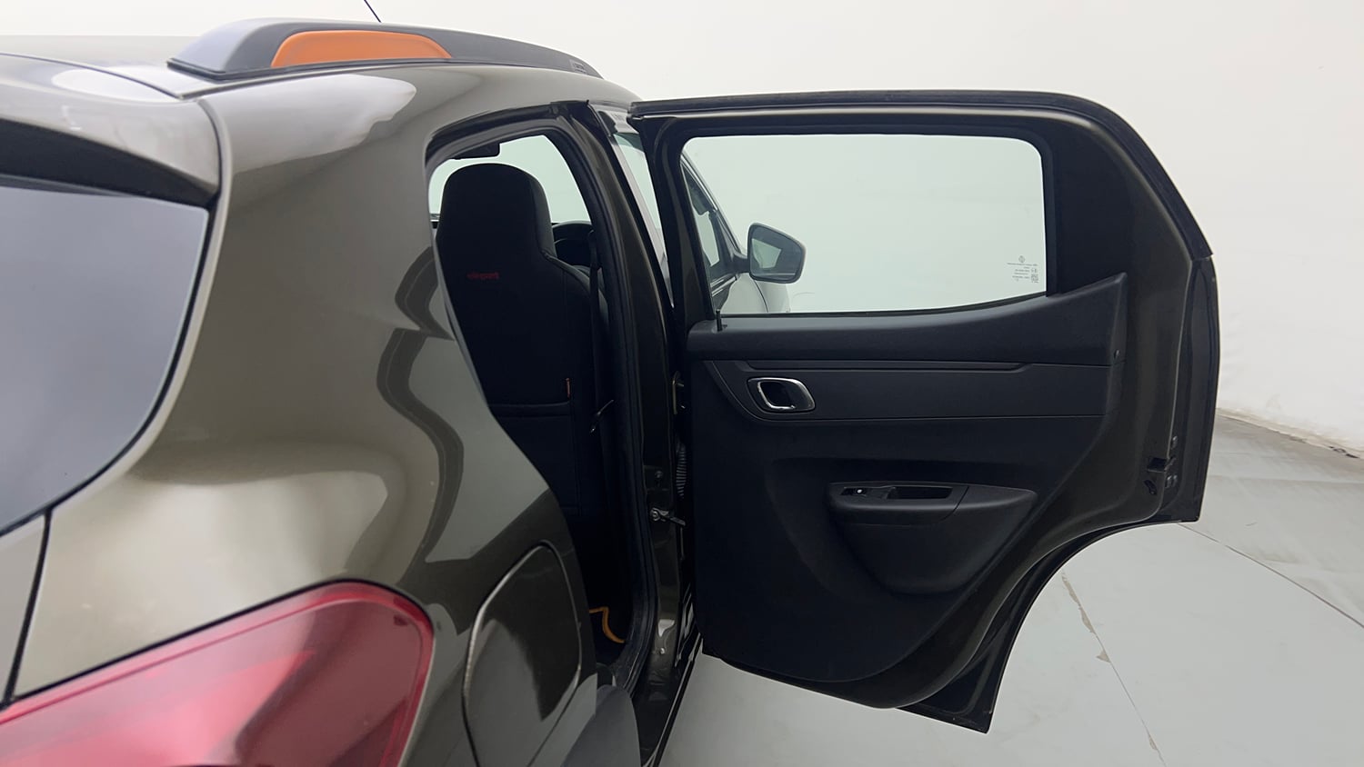 Used 2022 Renault Kwid CLIMBER 1.0 (O) Petrol Manual interior RIGHT REAR DOOR OPEN VIEW