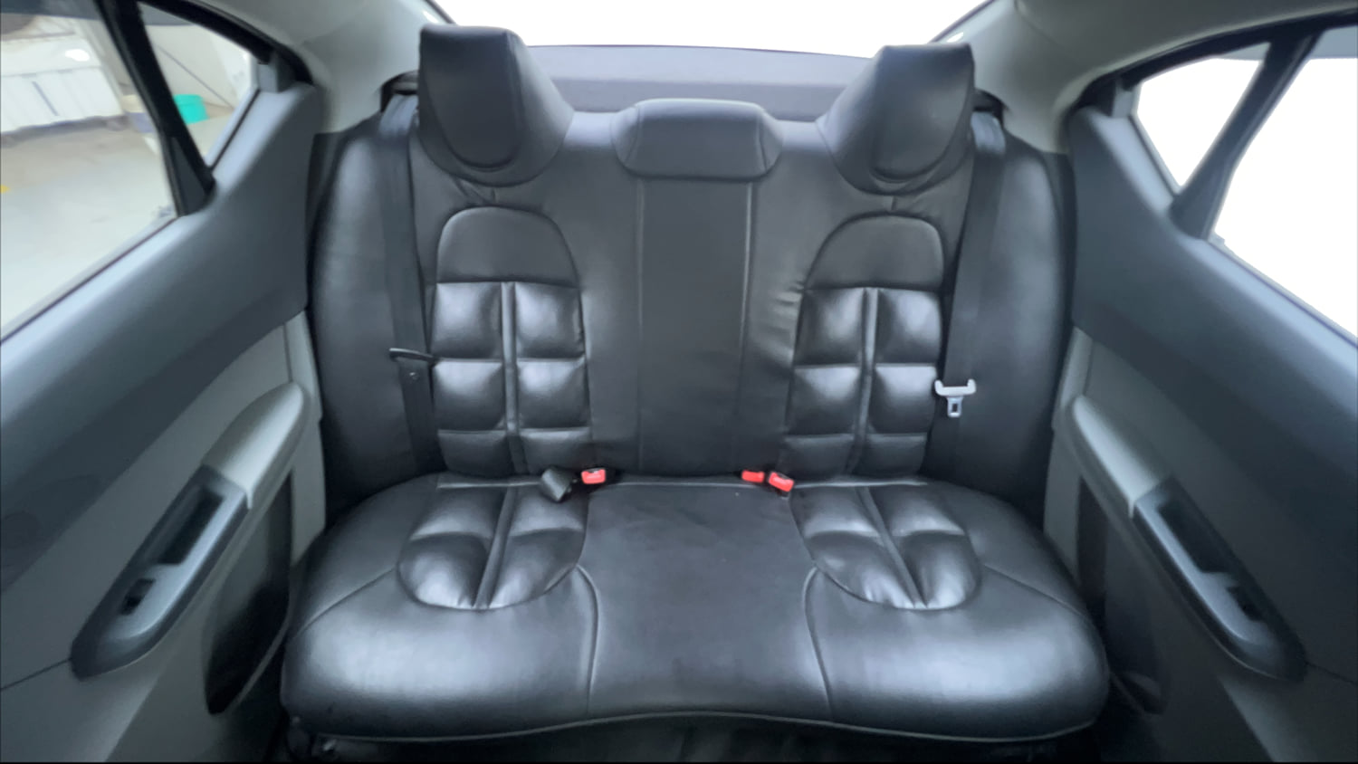 Used 2021 Tata Tigor XMA Petrol Automatic interior REAR SEAT CONDITION VIEW