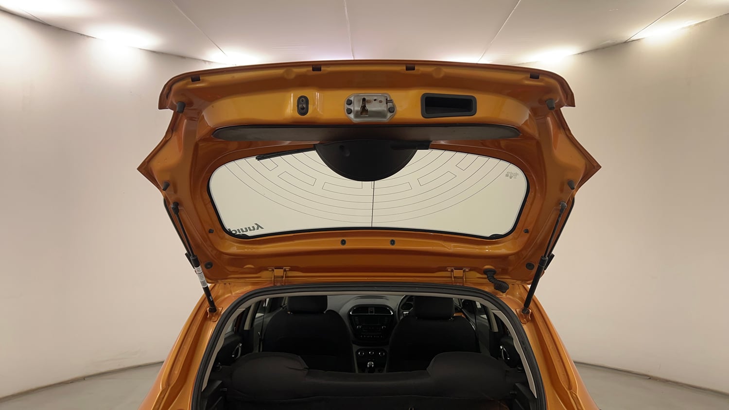 Used 2016 Tata Tiago Revotron XZ Petrol Manual interior DICKY DOOR OPEN VIEW