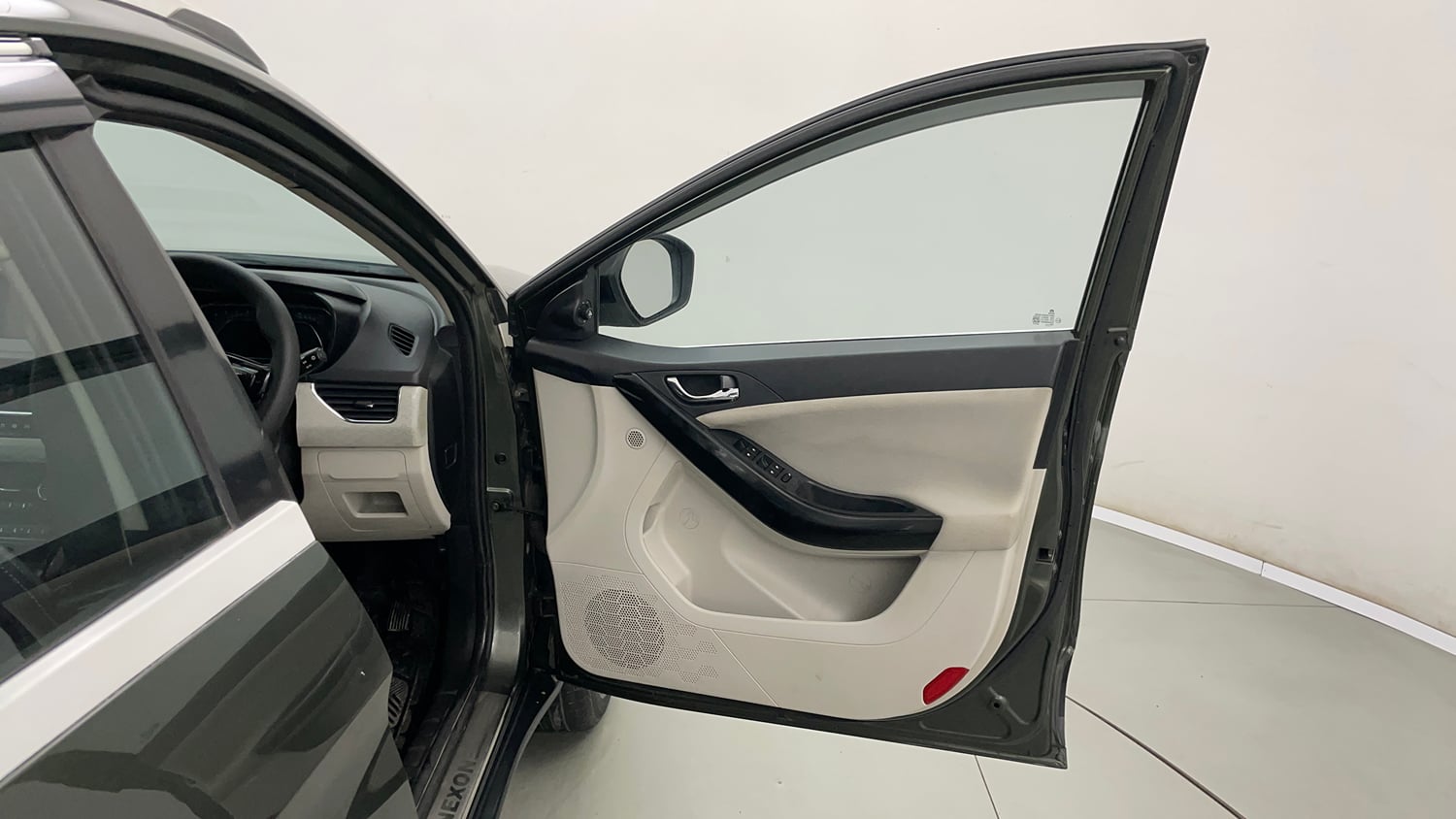 Used 2021 Tata Nexon XZ Plus Petrol Manual interior RIGHT FRONT DOOR OPEN VIEW