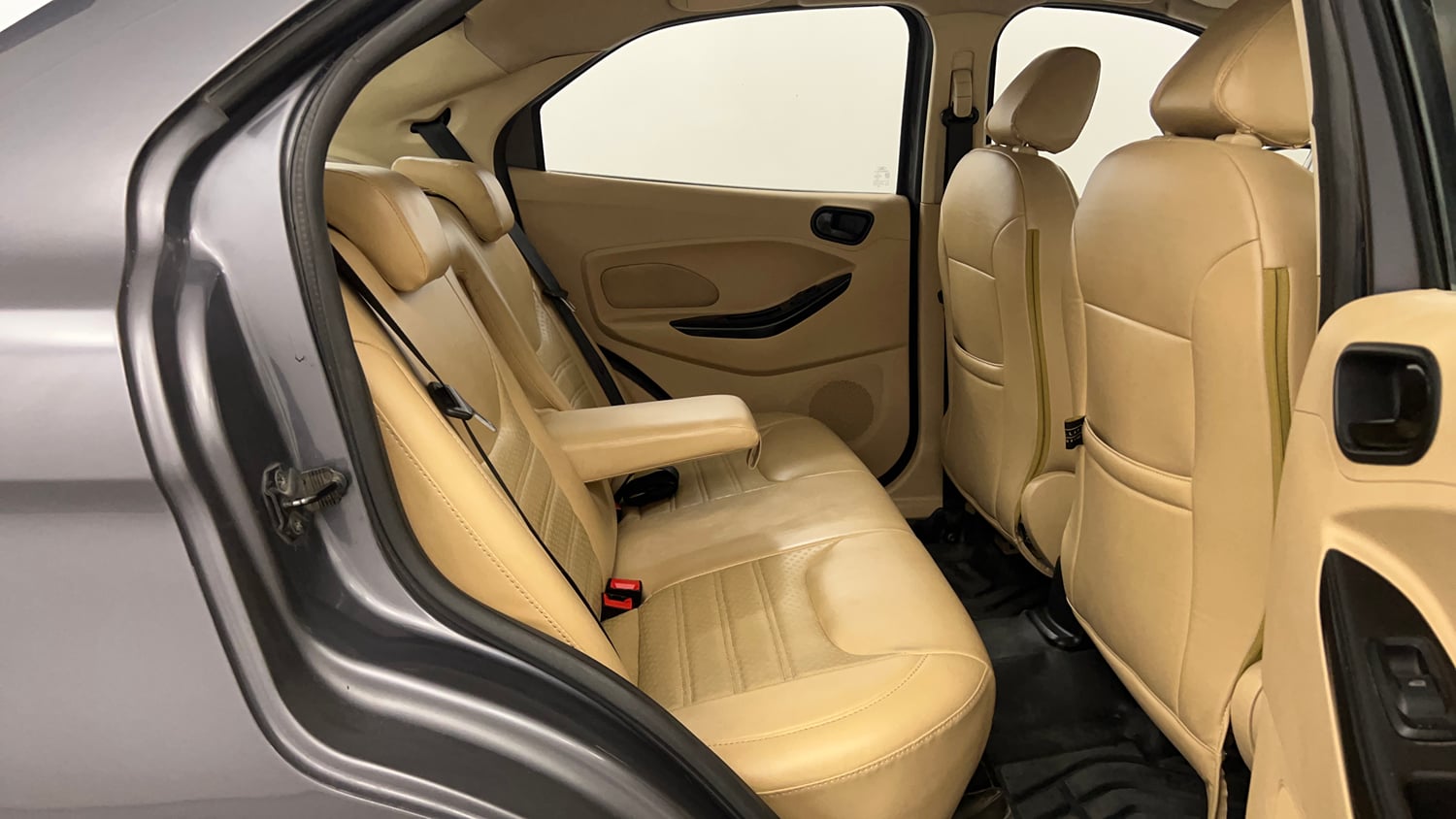 Used 2017 Ford Figo Aspire Titanium1.5 TDCi Diesel Manual interior RIGHT SIDE REAR DOOR CABIN VIEW