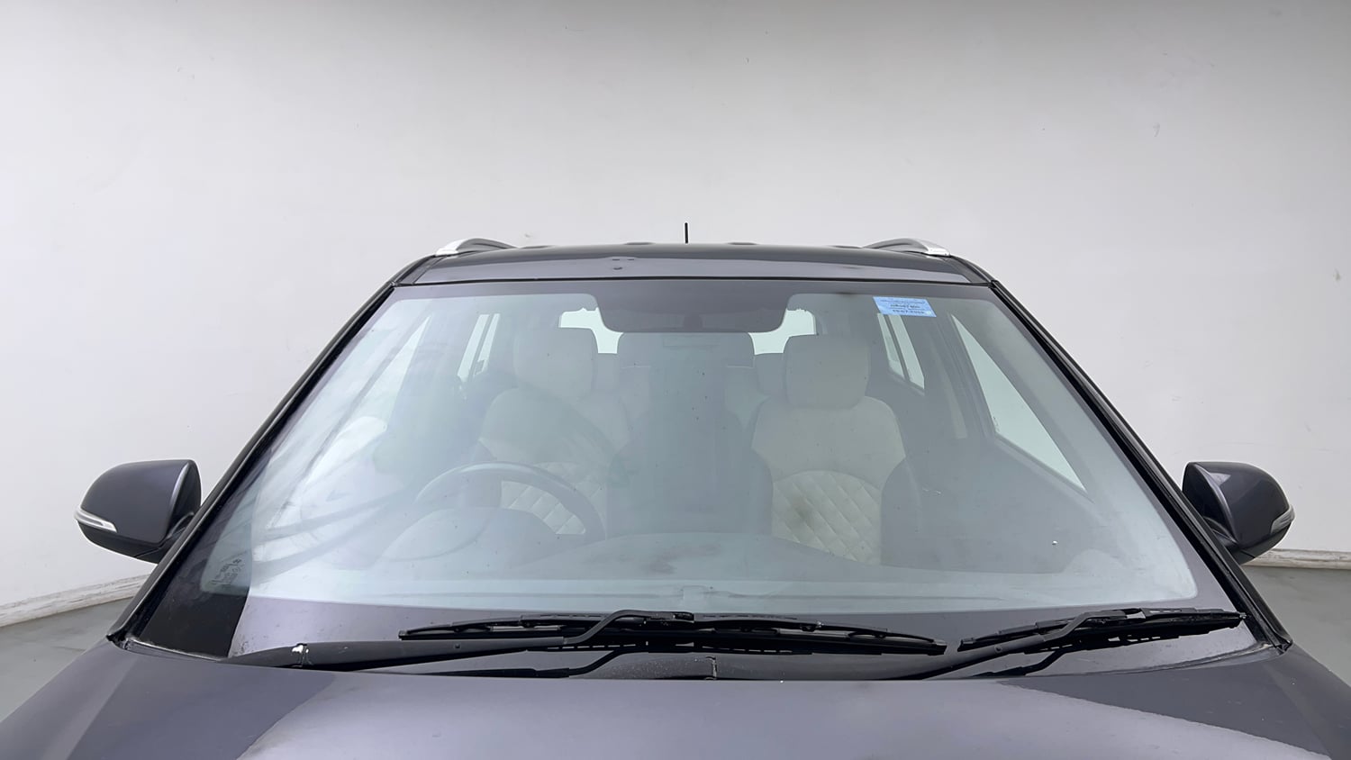 Used 2019 Hyundai Creta EX 1.6 Petrol Petrol Manual exterior FRONT WINDSHIELD VIEW