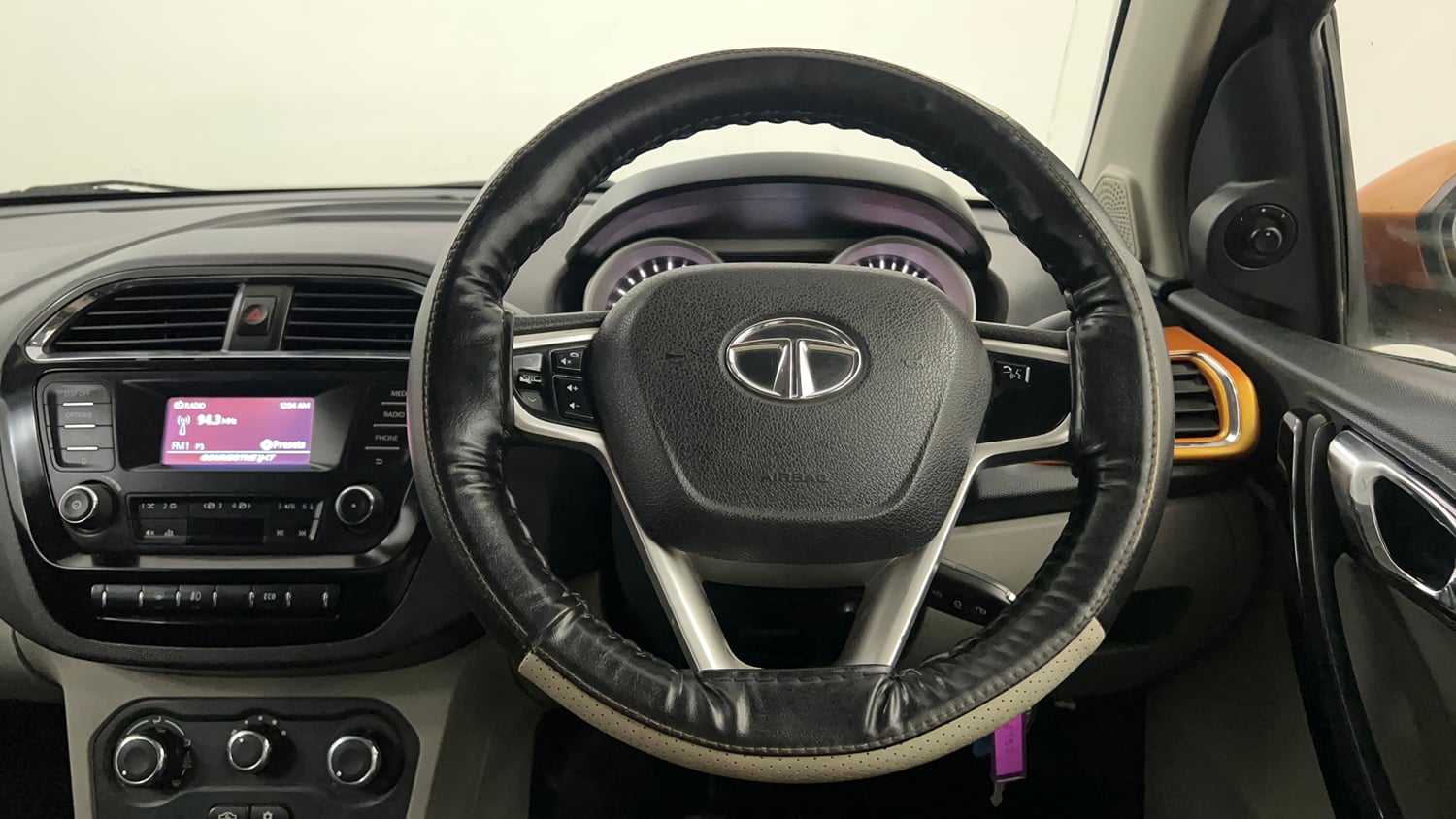 Used 2016 Tata Tiago Revotron XZ Petrol Manual interior STEERING VIEW