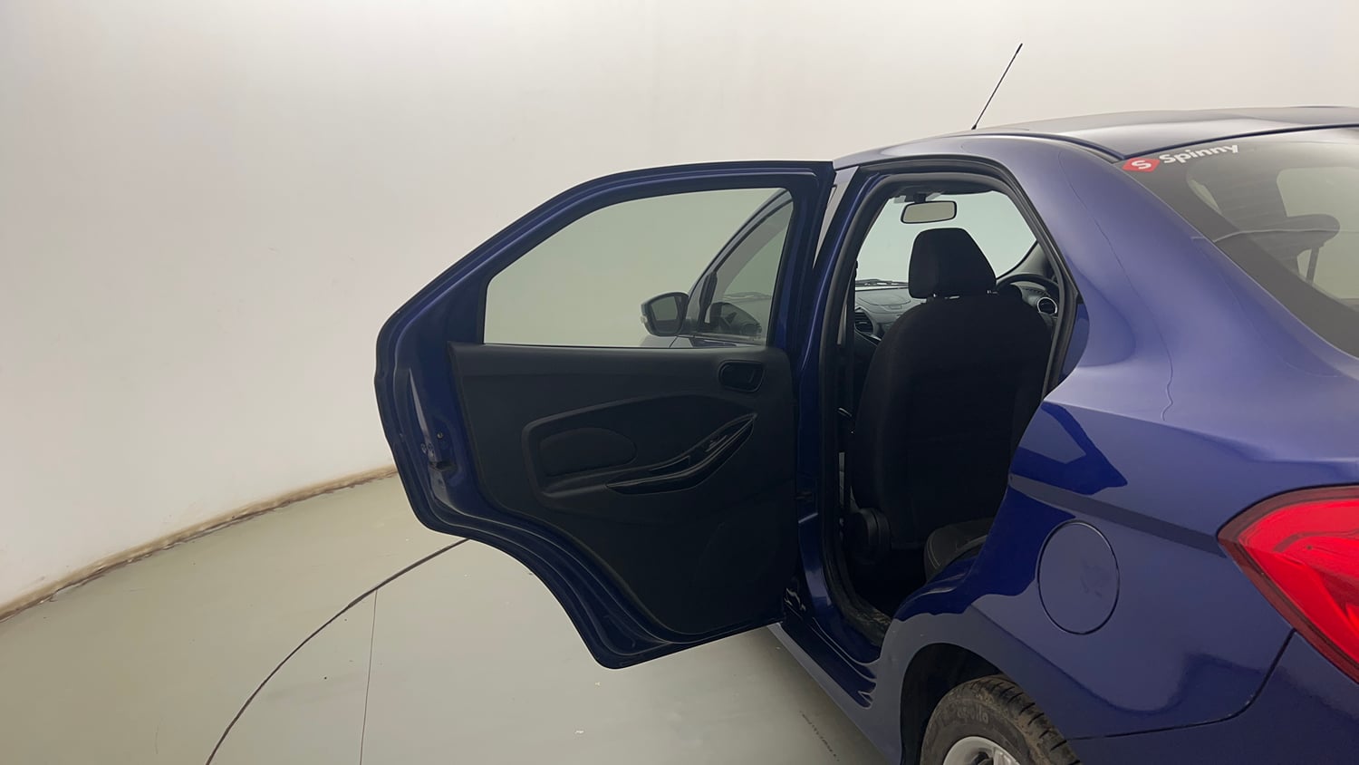 Used 2017 Ford Figo Aspire Titanium 1.2 Ti-VCT Sports Edition Petrol Manual interior LEFT REAR DOOR OPEN VIEW