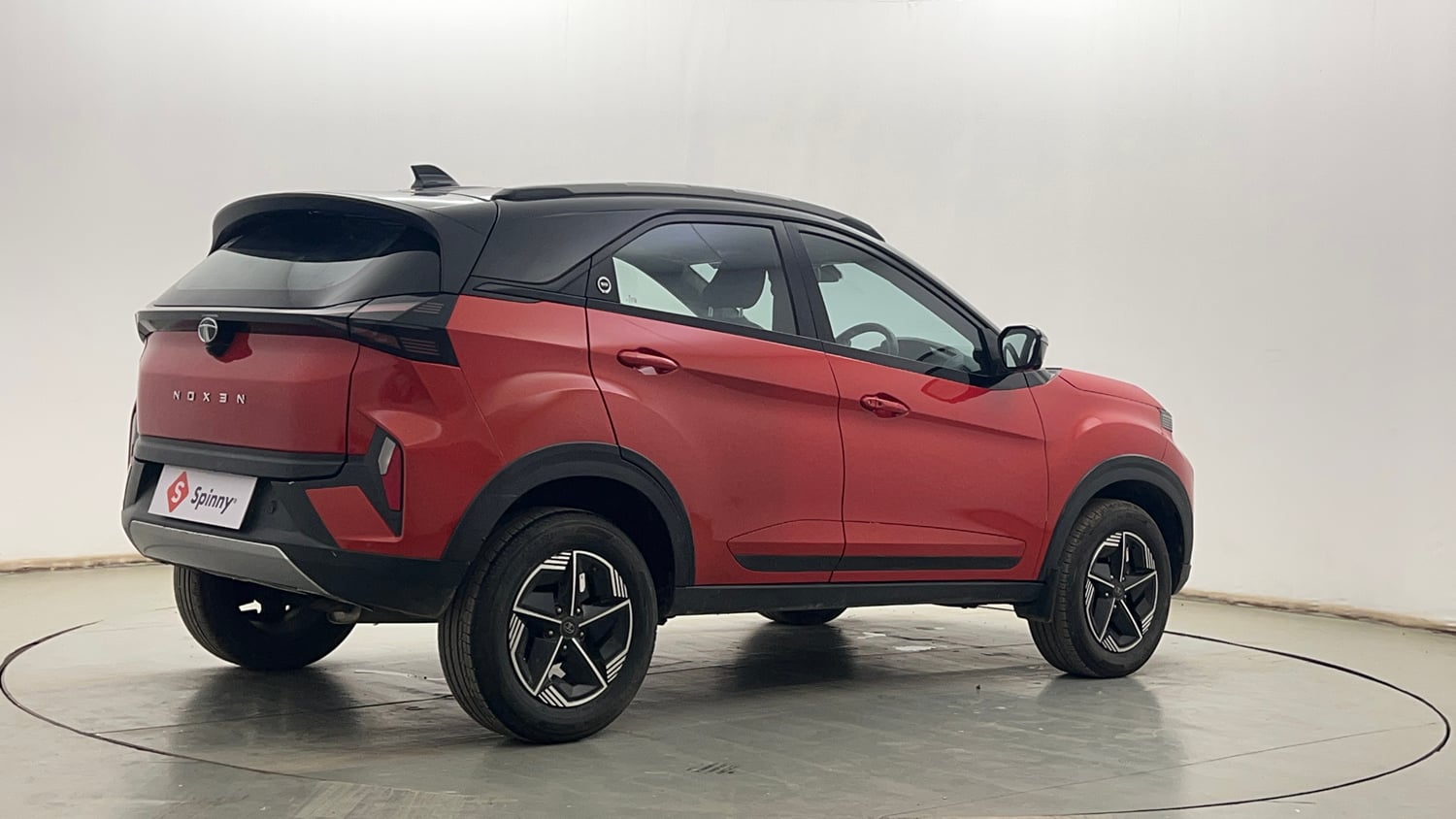 Used 2023 Tata Nexon Fearless 1.2 Revotron Petrol 6MT DT Petrol Manual exterior RIGHT REAR CORNER VIEW
