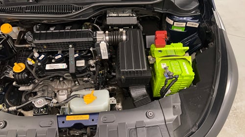 Used 2023 Tata Altroz XZ Petrol Petrol Manual engine ENGINE LEFT SIDE VIEW