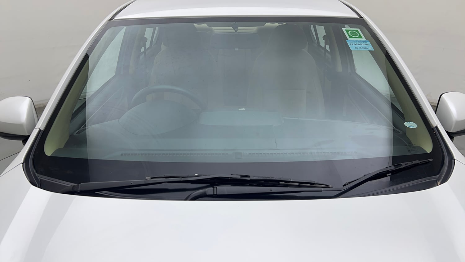 Used 2024 honda Amaze 2nd Generation VX 1.2 Petrol CVT Petrol Automatic exterior FRONT WINDSHIELD VIEW