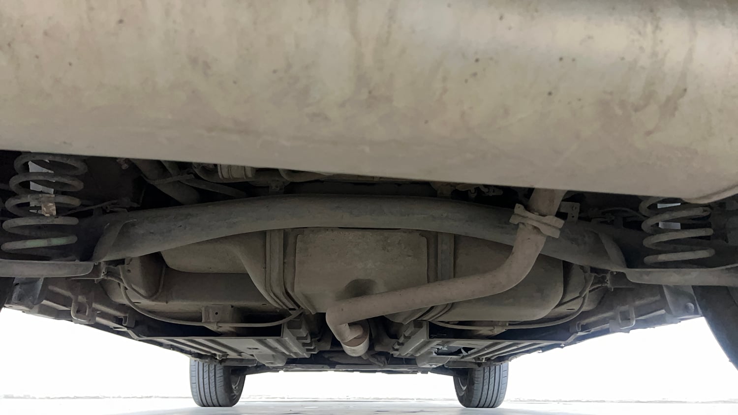 Used 2021 Maruti Suzuki S-Cross Alpha Petrol Manual extra REAR UNDERBODY VIEW (TAKEN FROM REAR)