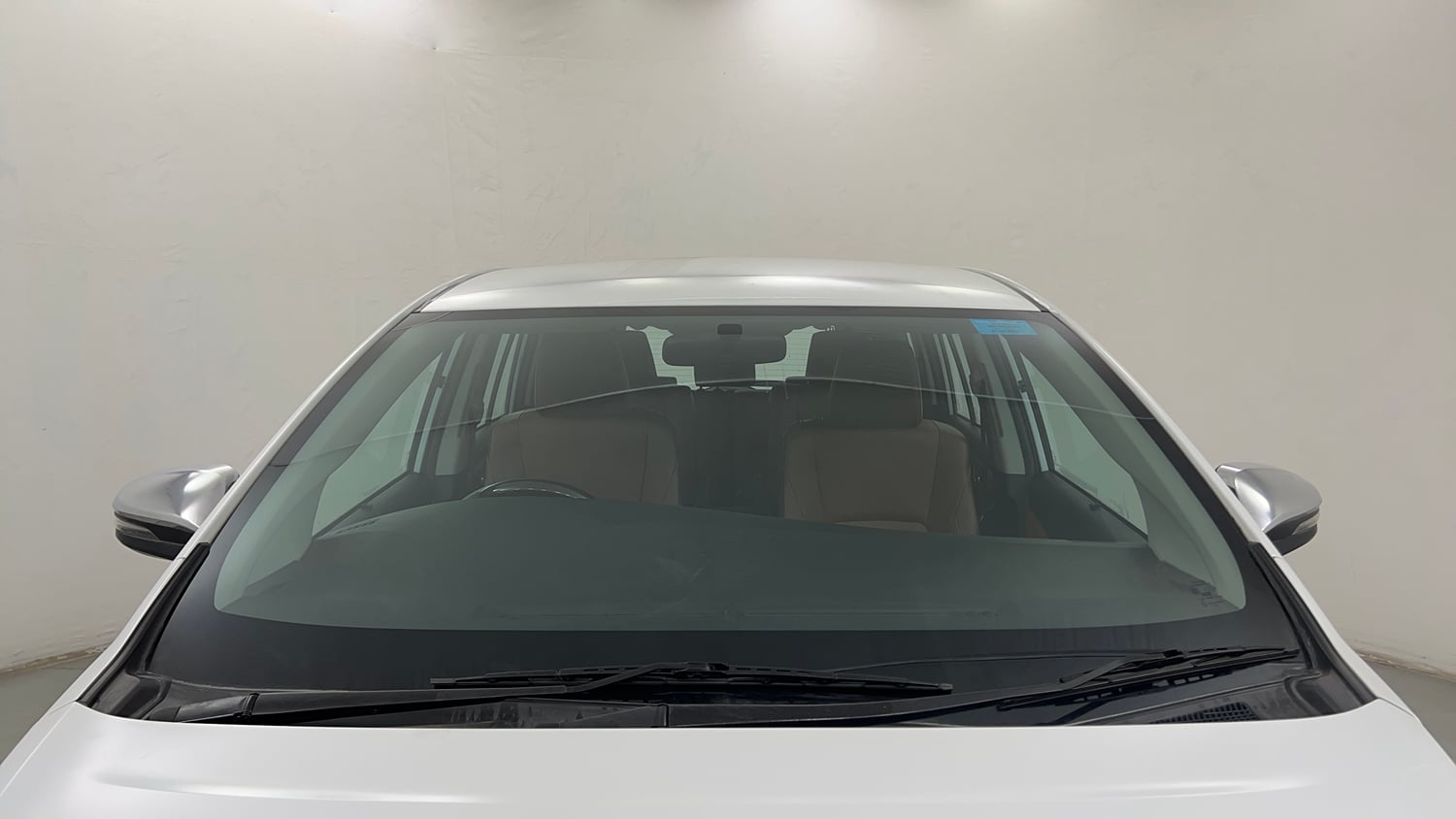 Used 2023 Toyota Innova Crysta ZX 2.7 AT 7 STR Petrol Automatic exterior FRONT WINDSHIELD VIEW