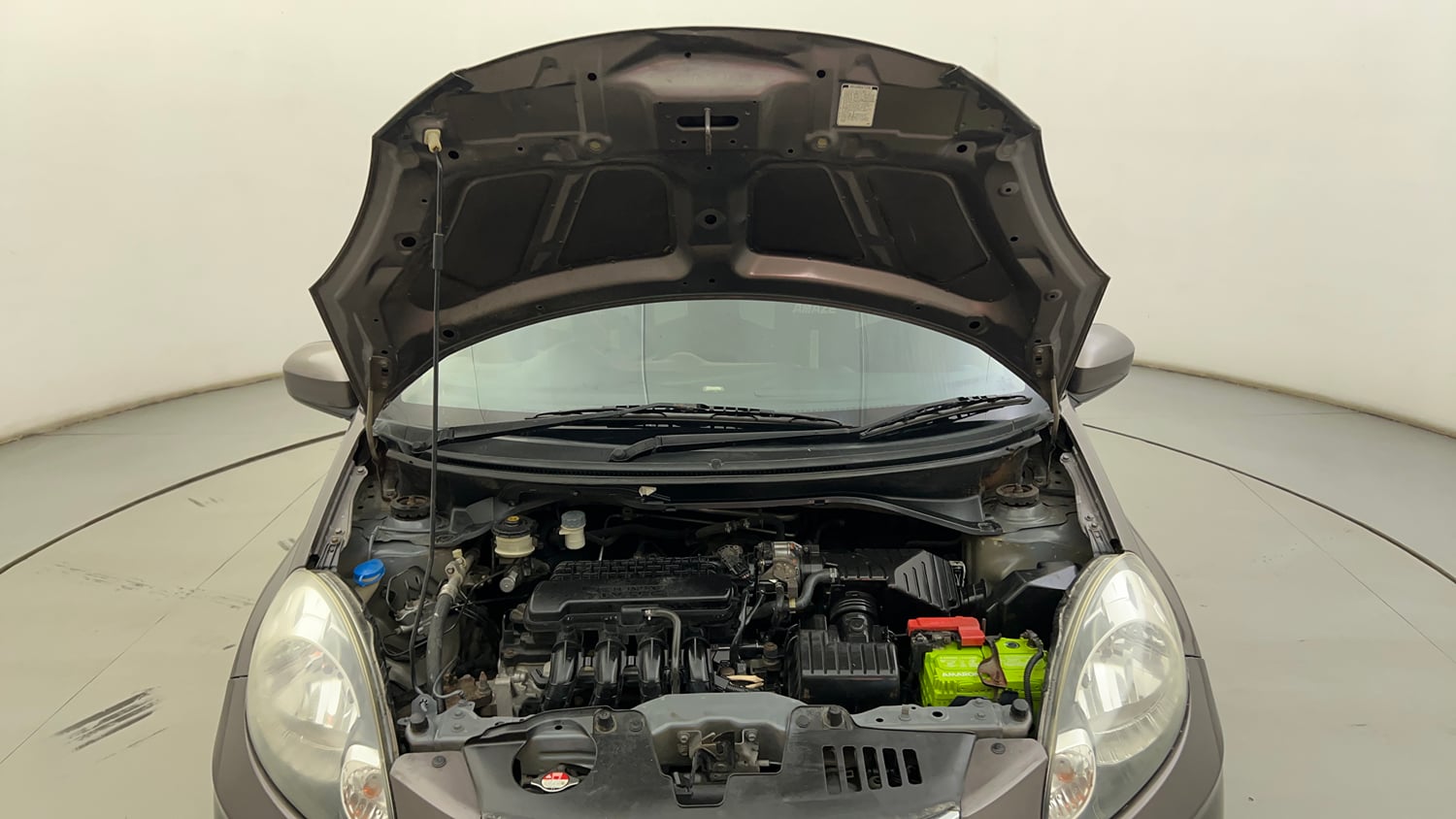 Used 2013 Honda Amaze 1.2 S i-VTEC Petrol Manual engine ENGINE & BONNET OPEN FRONT VIEW