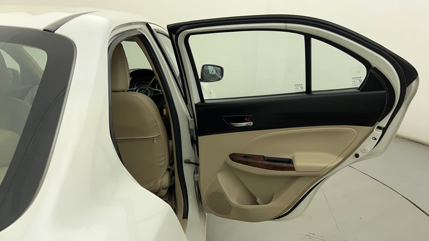 Used 2019 Maruti Suzuki Dzire VXi AMT Petrol Automatic interior RIGHT REAR DOOR OPEN VIEW