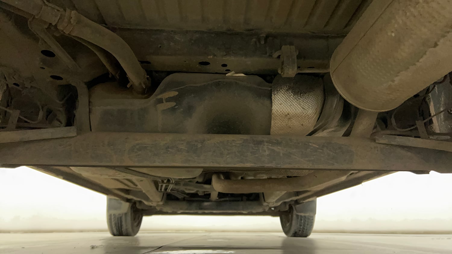 Used 2017 Ford EcoSport Titanium 1.5L TDCi Diesel Manual extra REAR UNDERBODY VIEW (TAKEN FROM REAR)
