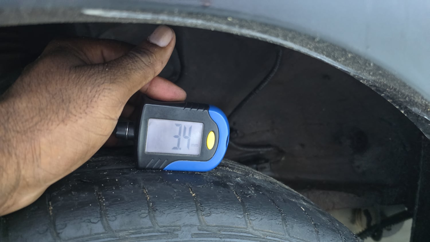 Used 2021 Tata Tiago NRG XZ MT Petrol Manual tyres RIGHT REAR TYRE TREAD VIEW