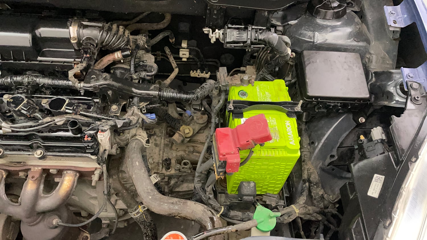 Used 2018 Maruti Suzuki Dzire VXi Petrol Manual engine ENGINE LEFT SIDE VIEW