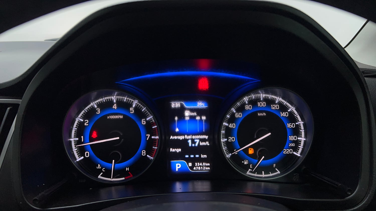 Used 2020 Maruti Suzuki Baleno Alpha Automatic Petrol Automatic interior CLUSTERMETER VIEW