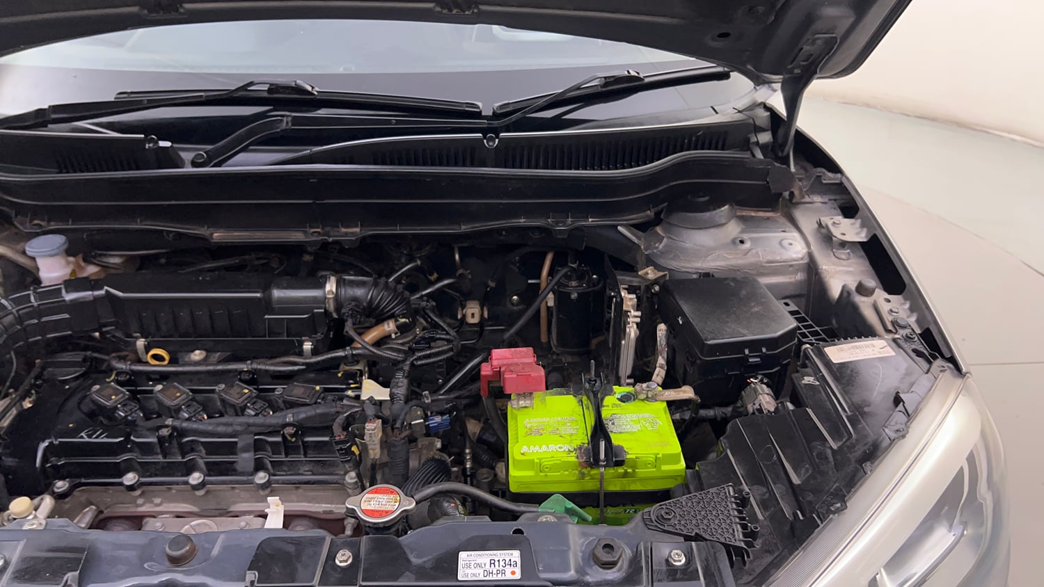 Used 2022 maruti-suzuki Vitara Brezza VXi Petrol Manual engine ENGINE LEFT SIDE HINGE & APRON VIEW