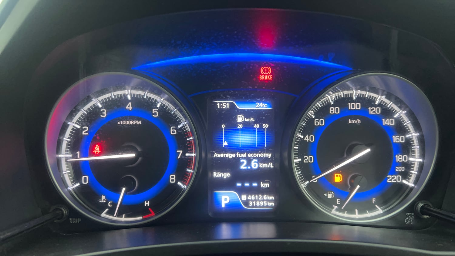 Used 2021 Maruti Suzuki Baleno Zeta Automatic Petrol Automatic interior CLUSTERMETER VIEW
