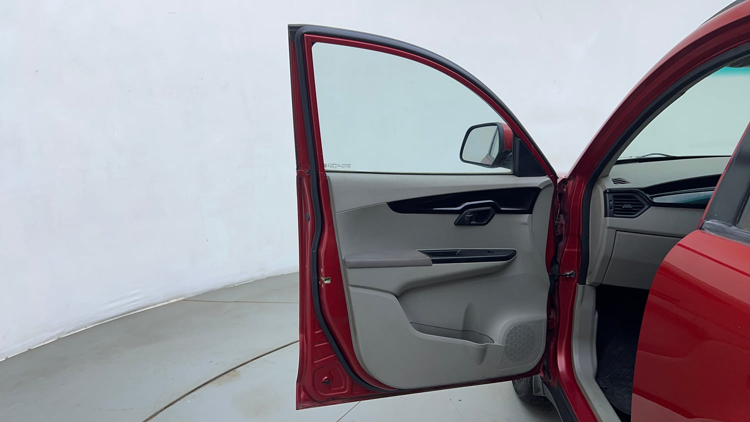 Used 2017 Mahindra KUV100 K6 6 STR Petrol Manual interior LEFT FRONT DOOR OPEN VIEW