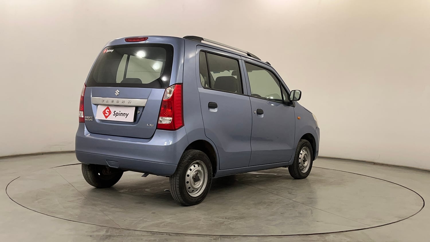 Used 2012 Maruti Suzuki Wagon R LXi Petrol Manual exterior RIGHT REAR CORNER VIEW