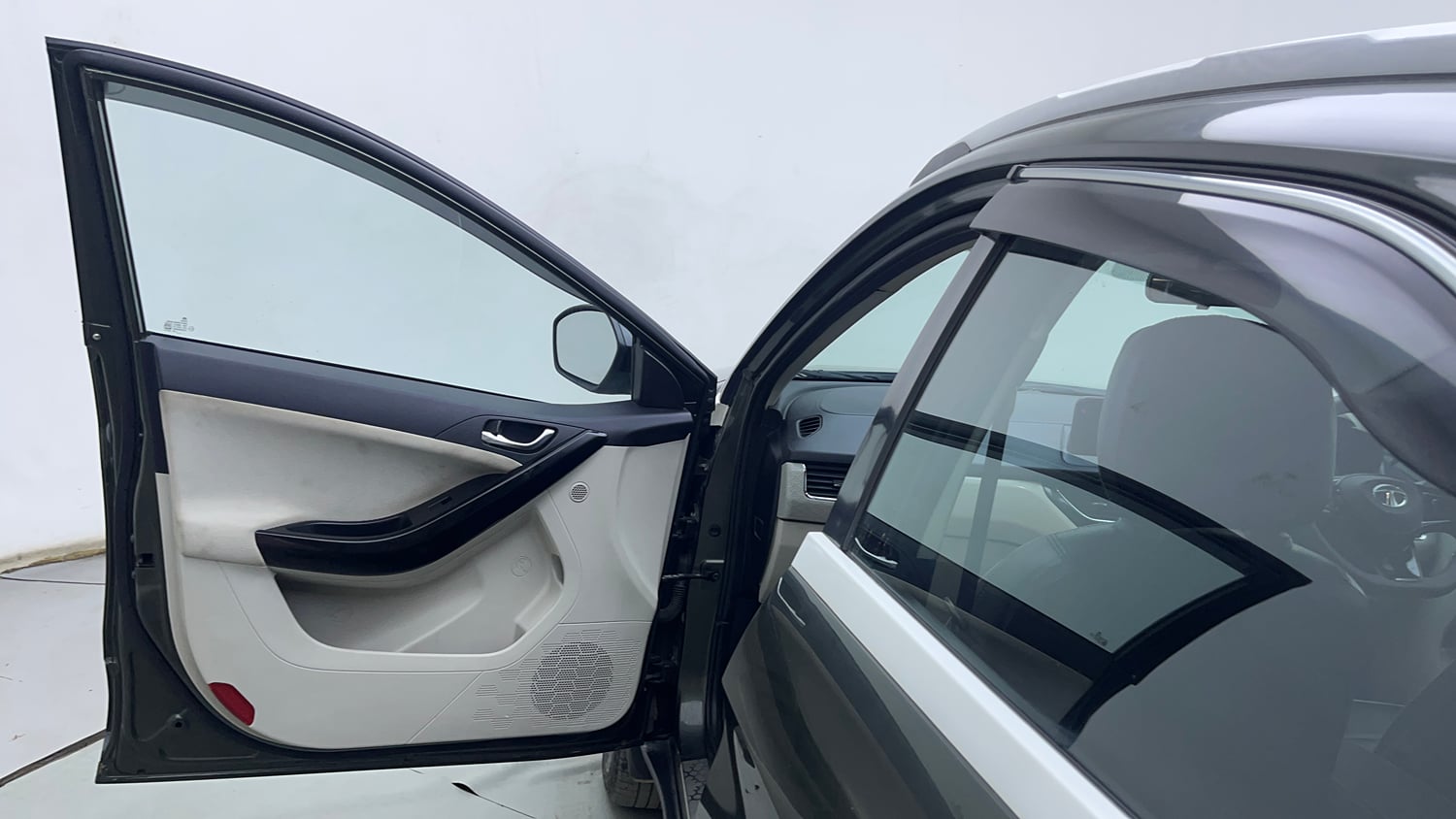 Used 2021 Tata Nexon XZA Plus Petrol Automatic interior LEFT FRONT DOOR OPEN VIEW