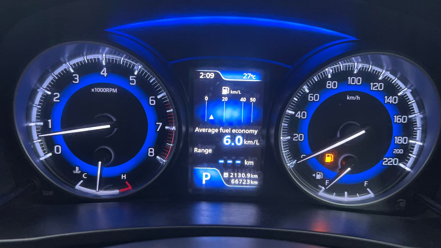 Used 2018 Maruti Suzuki Baleno Zeta 1.2 AT Petrol Automatic interior CLUSTERMETER VIEW