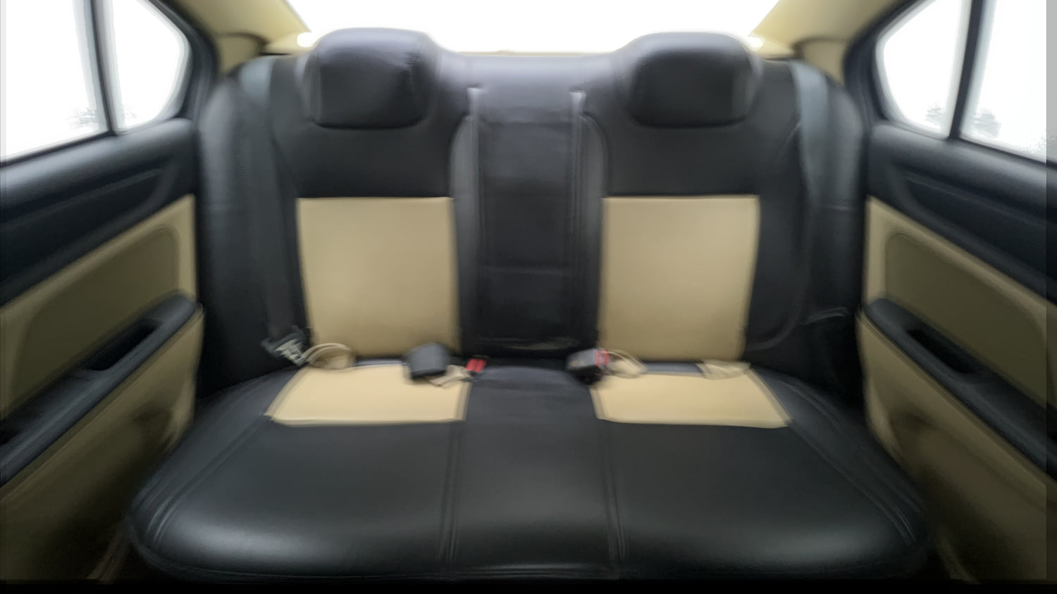 Used 2019 Honda Amaze 1.2 S CVT Petrol Petrol Automatic interior REAR SEAT CONDITION VIEW