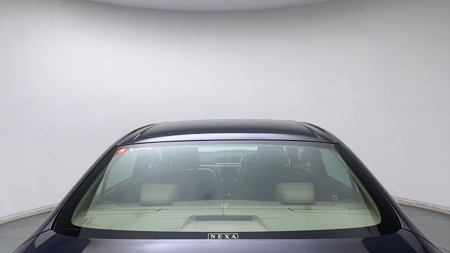 Used 2023 Maruti Suzuki Ciaz Alpha 1.5 Petrol Manual exterior BACK WINDSHIELD VIEW