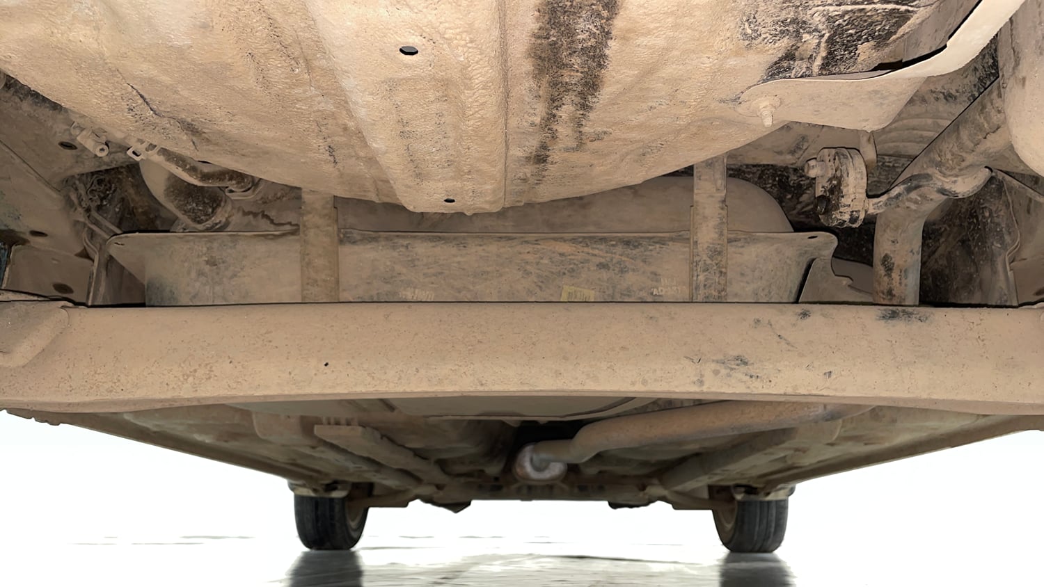 Used 2017 Hyundai Grand i10 Asta 1.2 Kappa VTVT Petrol Manual extra REAR UNDERBODY VIEW (TAKEN FROM REAR)
