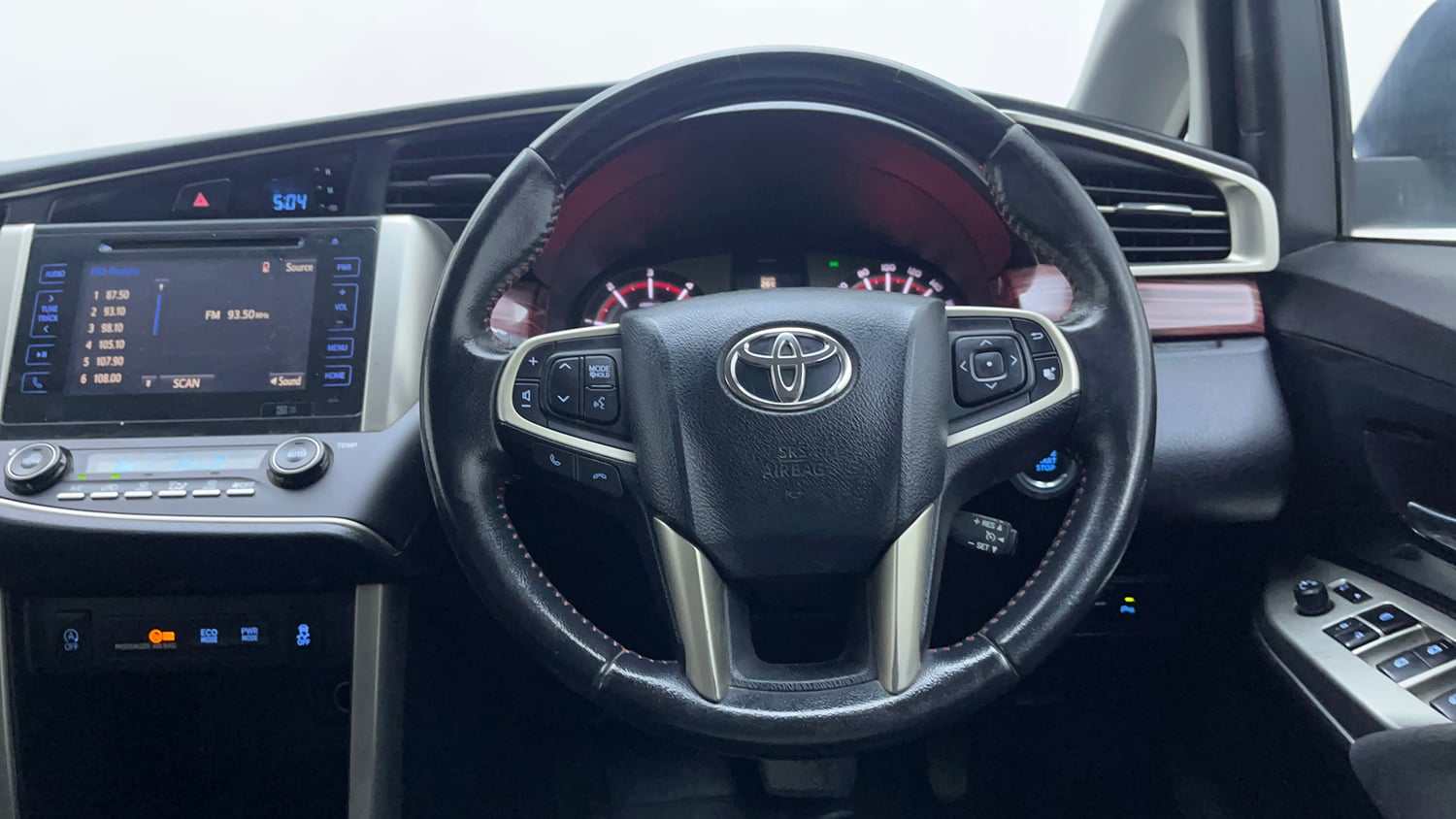 Used 2019 Toyota Innova Crysta Touring Sport Diesel AT Diesel Automatic interior STEERING VIEW