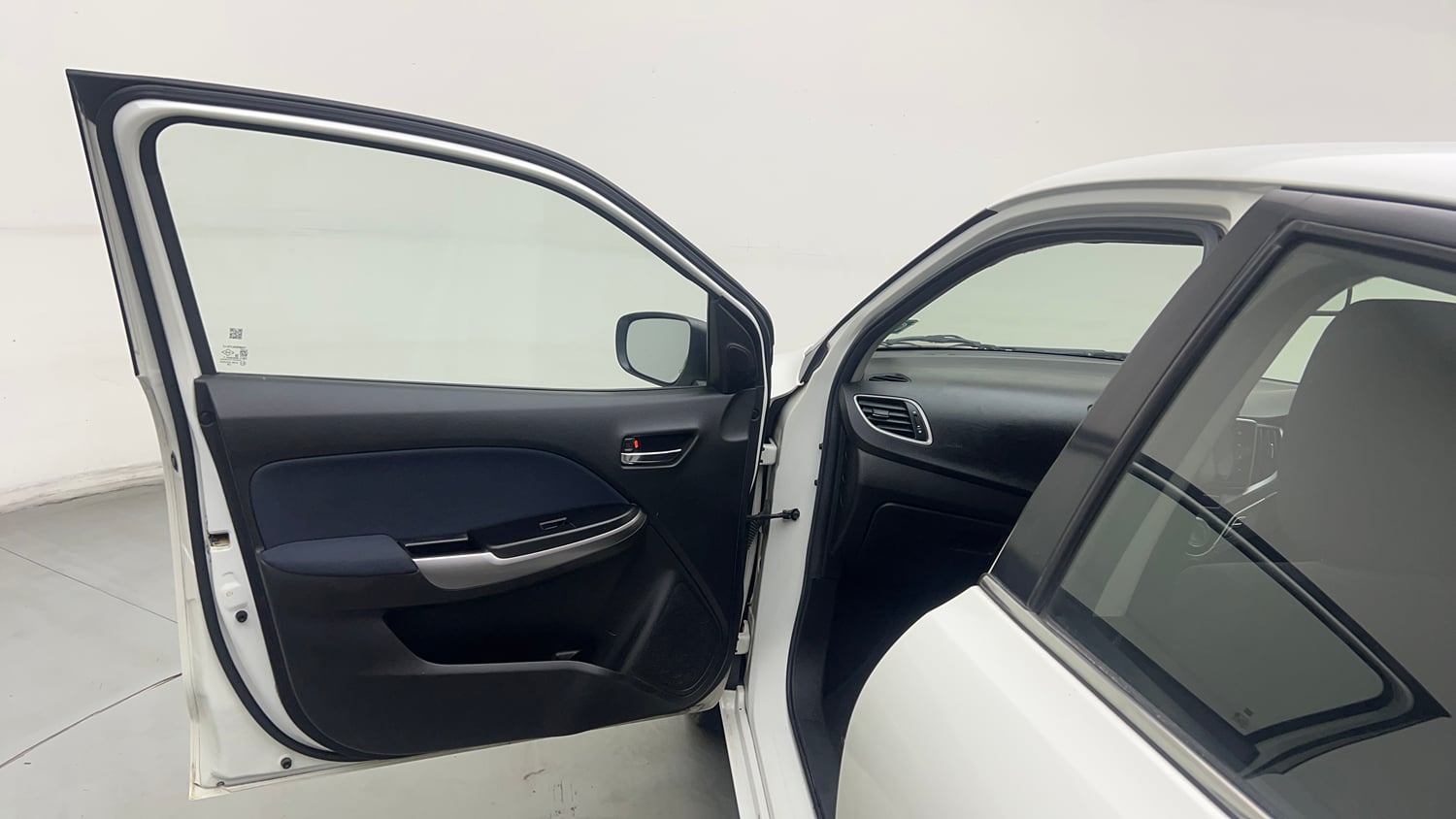 Used 2021 Maruti Suzuki Baleno Zeta Automatic Petrol Automatic interior LEFT FRONT DOOR OPEN VIEW
