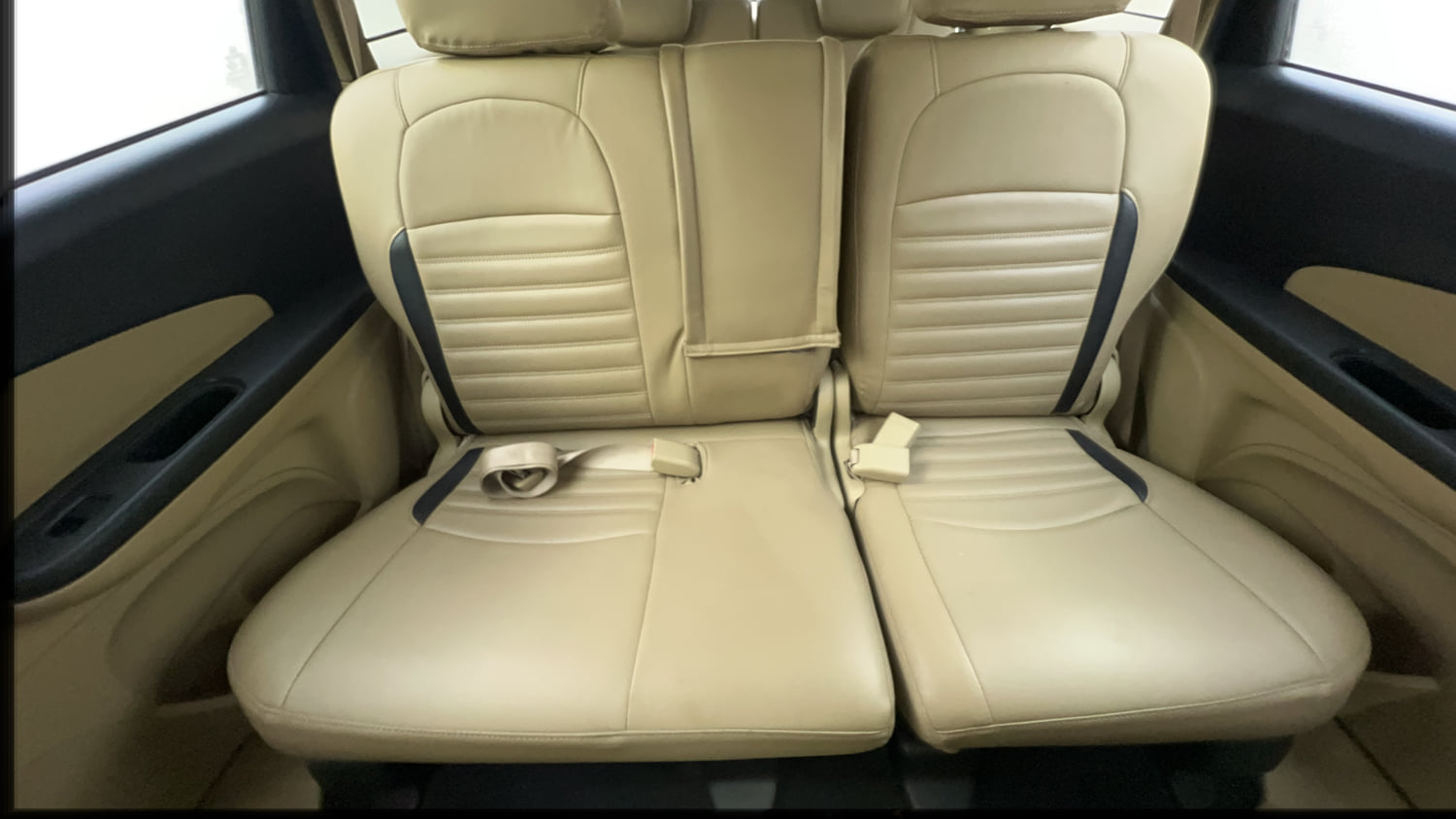 Used 2014 Honda Mobilio V Petrol Petrol Manual interior REAR SEAT CONDITION VIEW