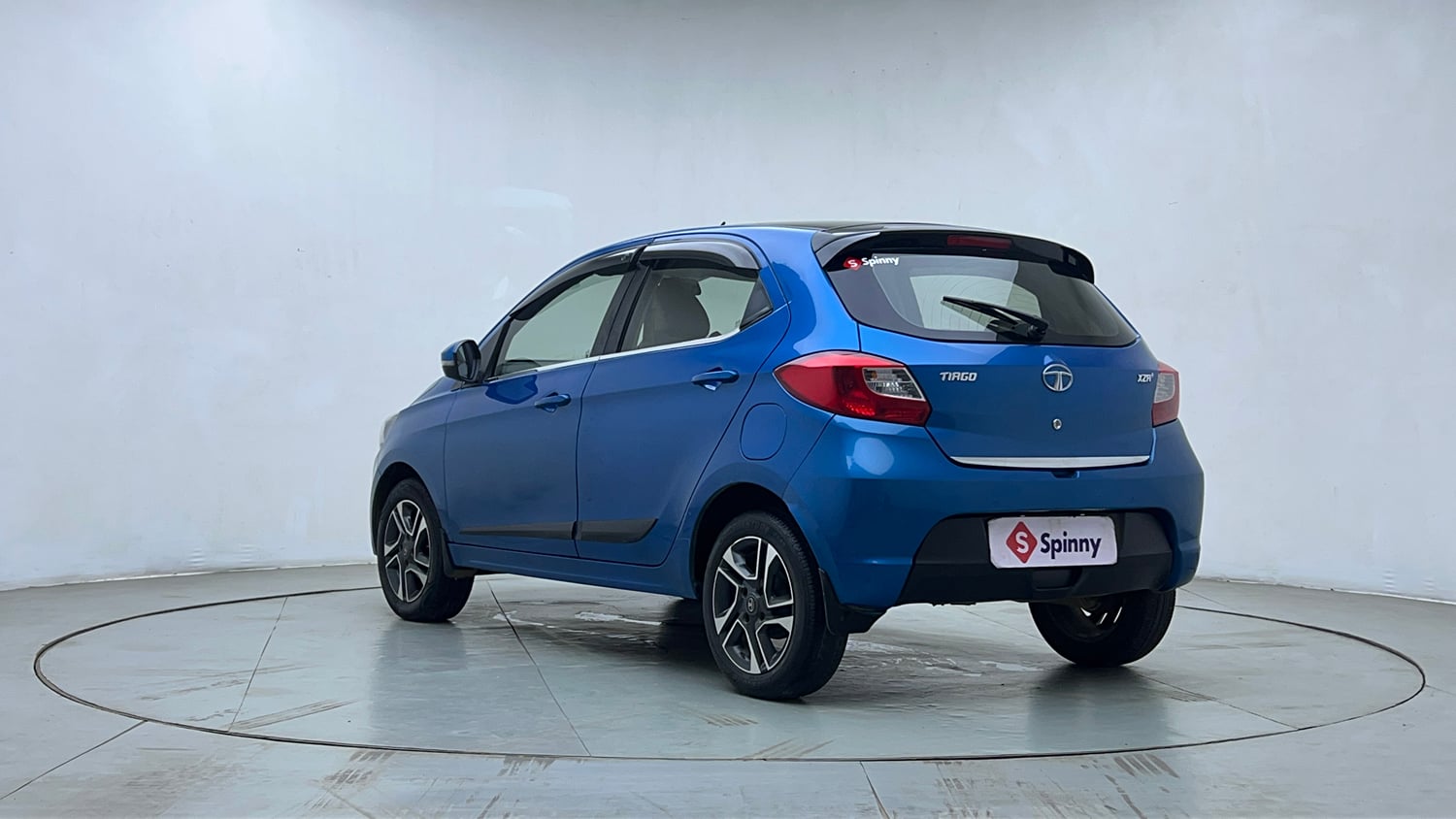 Used 2019 Tata Tiago Revotron XZA Plus Petrol Automatic exterior LEFT REAR CORNER VIEW