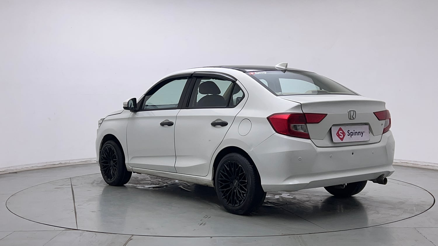 Used 2019 Honda Amaze 1.2 S CVT Petrol Petrol Automatic exterior LEFT REAR CORNER VIEW