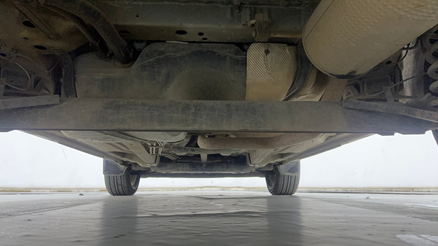 Used 2019 Ford EcoSport Titanium 1.5L TDCi Diesel Manual extra REAR UNDERBODY VIEW (TAKEN FROM REAR)