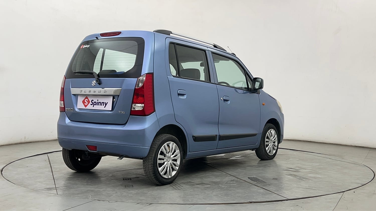 Used 2012 Maruti Suzuki Wagon R 1.0 VXi Petrol Manual exterior RIGHT REAR CORNER VIEW