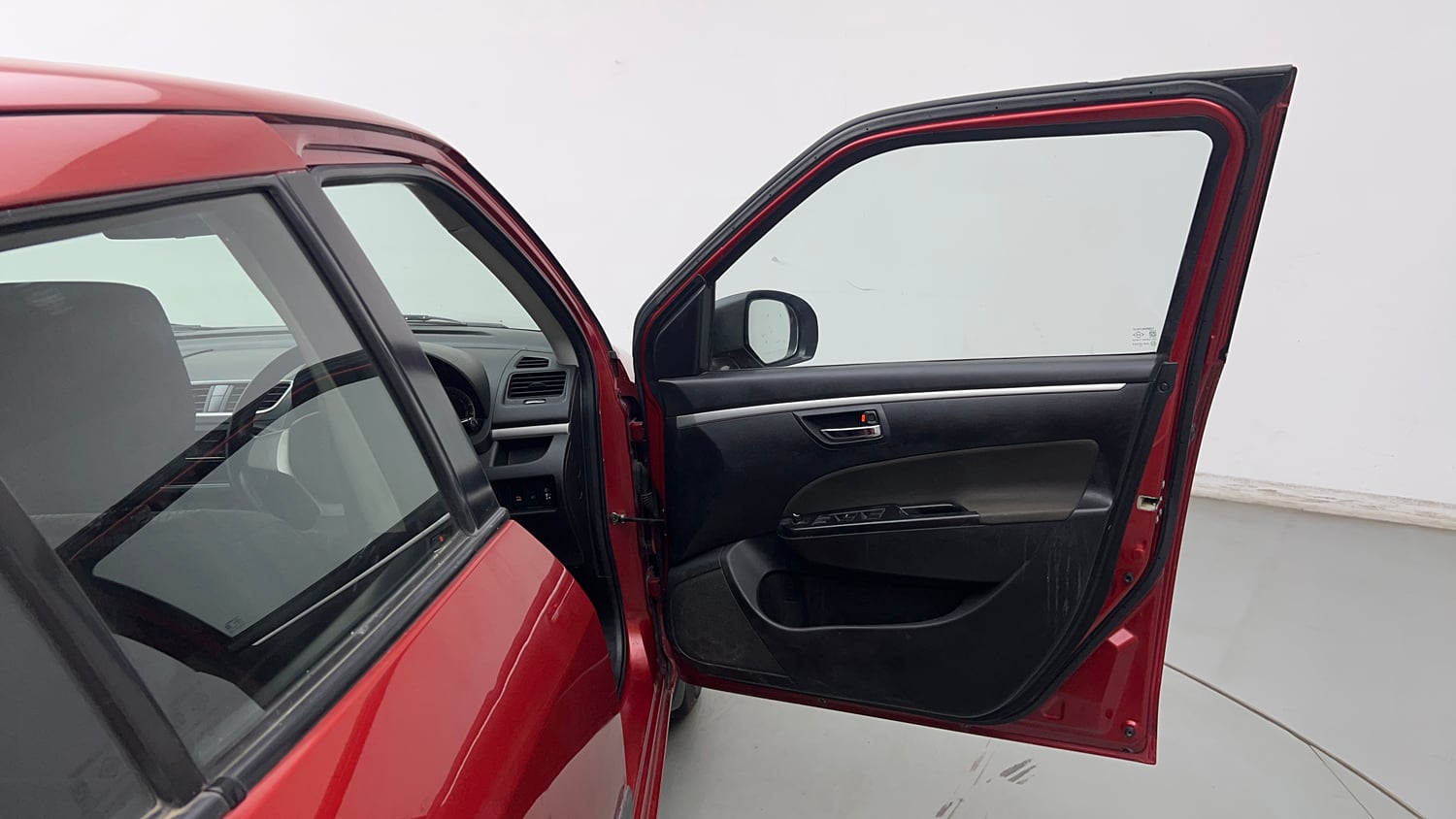 Used 2013 Maruti Suzuki Swift VXi Petrol Manual interior RIGHT FRONT DOOR OPEN VIEW
