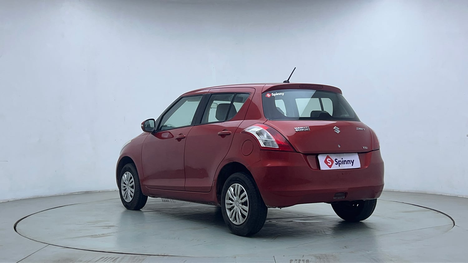 Used 2013 Maruti Suzuki Swift VXi Petrol Manual exterior LEFT REAR CORNER VIEW