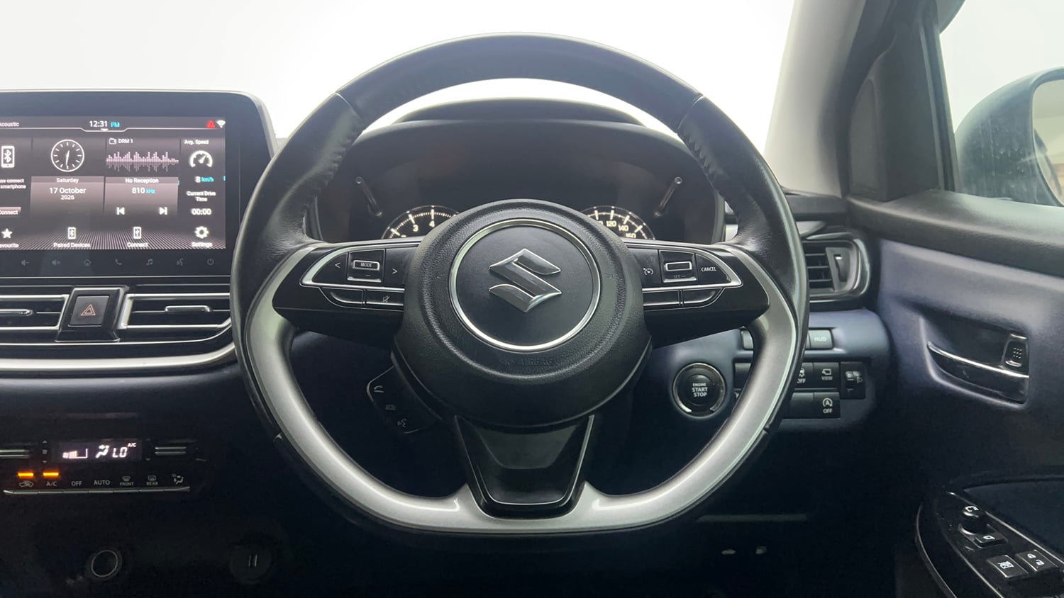 Used 2022 Maruti Suzuki Baleno Alpha Petrol Manual interior STEERING VIEW