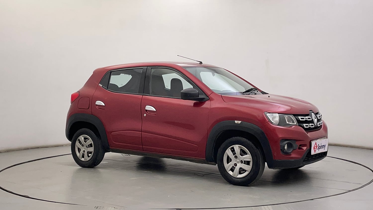 Used 2016 Renault Kwid 1.0 RXT Petrol Manual exterior RIGHT FRONT CORNER VIEW