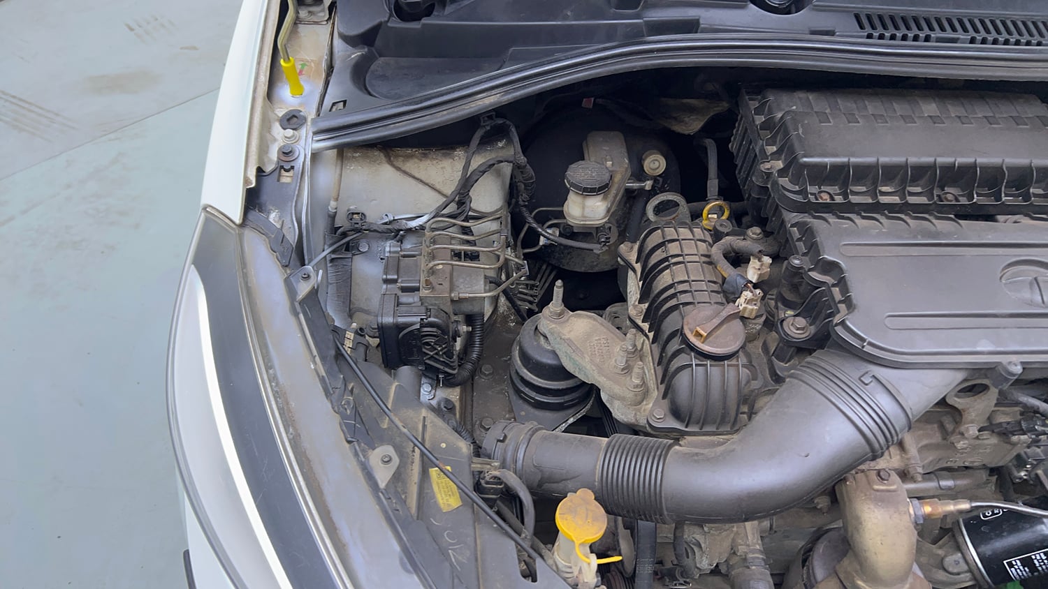 Used 2020 Tata Tigor XZA Plus Petrol Automatic engine ENGINE RIGHT SIDE VIEW