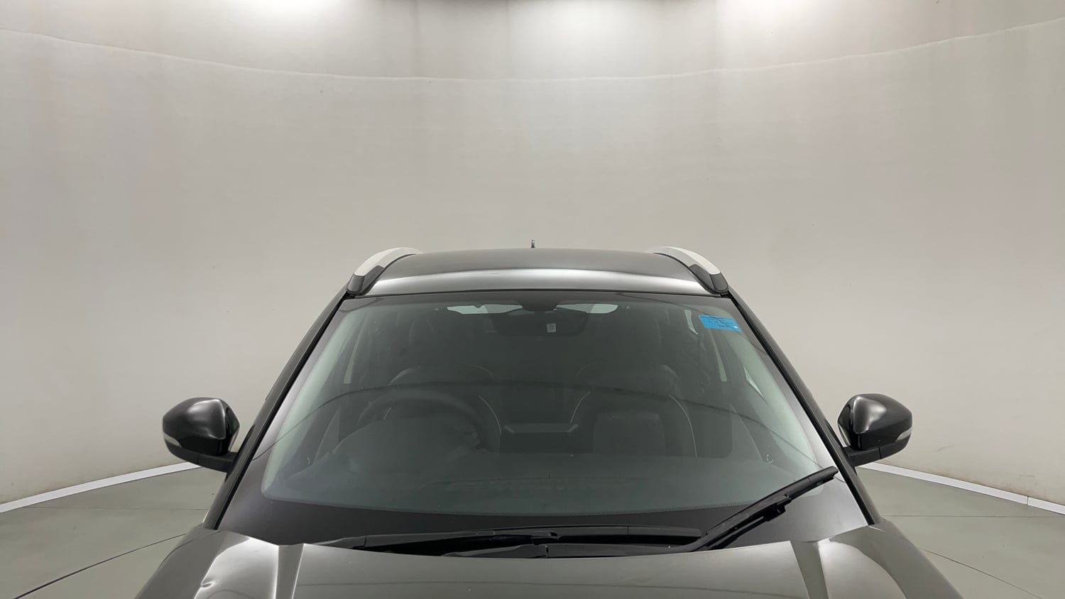 Used 2021 Tata Nexon XZ Plus Petrol Manual exterior FRONT WINDSHIELD VIEW