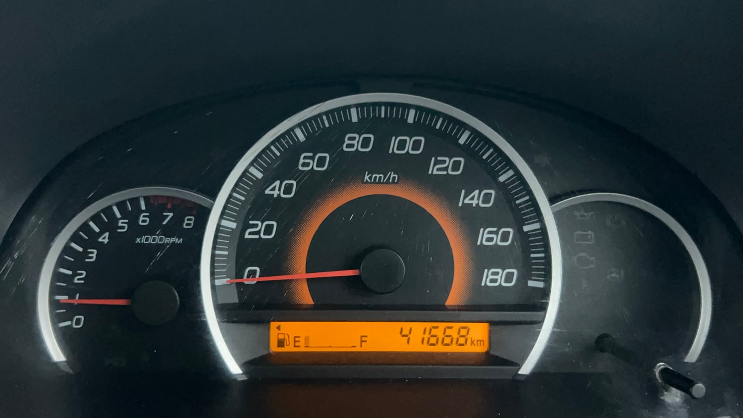 Used 2012 Maruti Suzuki Wagon R 1.0 VXi Petrol Manual interior CLUSTERMETER VIEW