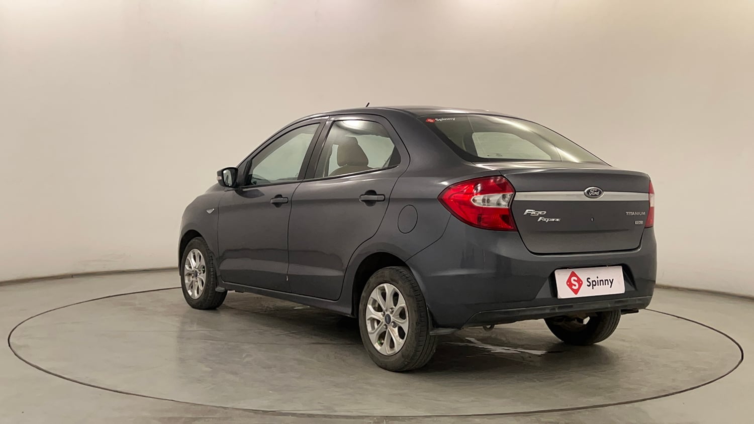 Used 2017 Ford Figo Aspire Titanium1.5 TDCi Diesel Manual exterior LEFT REAR CORNER VIEW