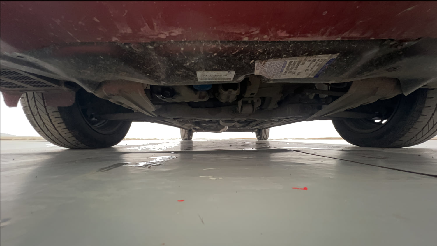 Used 2017 Hyundai Grand i10 Sportz 1.2 Kappa VTVT Petrol Manual extra FRONT LEFT UNDERBODY VIEW
