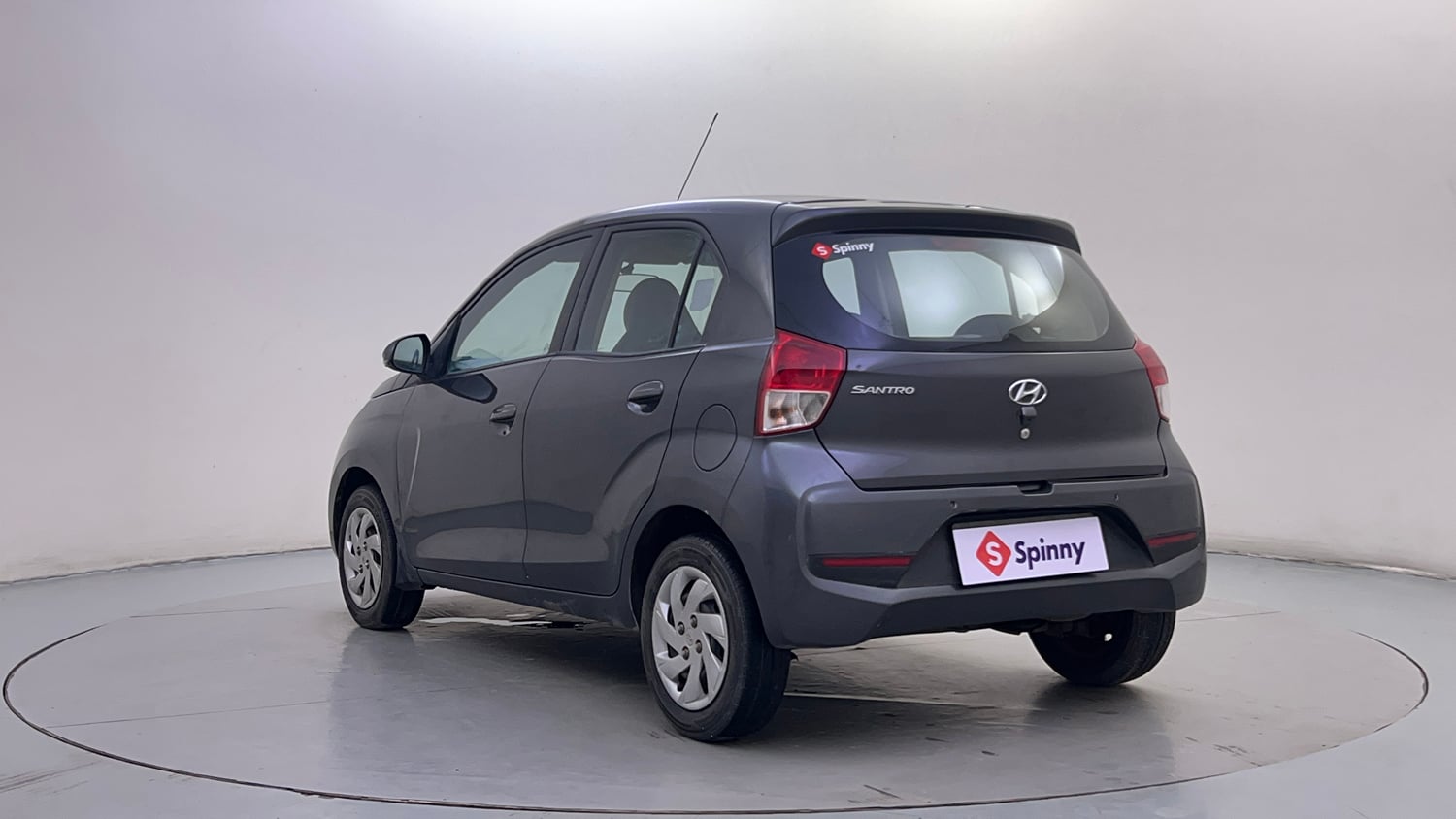 Used 2020 Hyundai Santro Sportz AMT Petrol Automatic exterior LEFT REAR CORNER VIEW