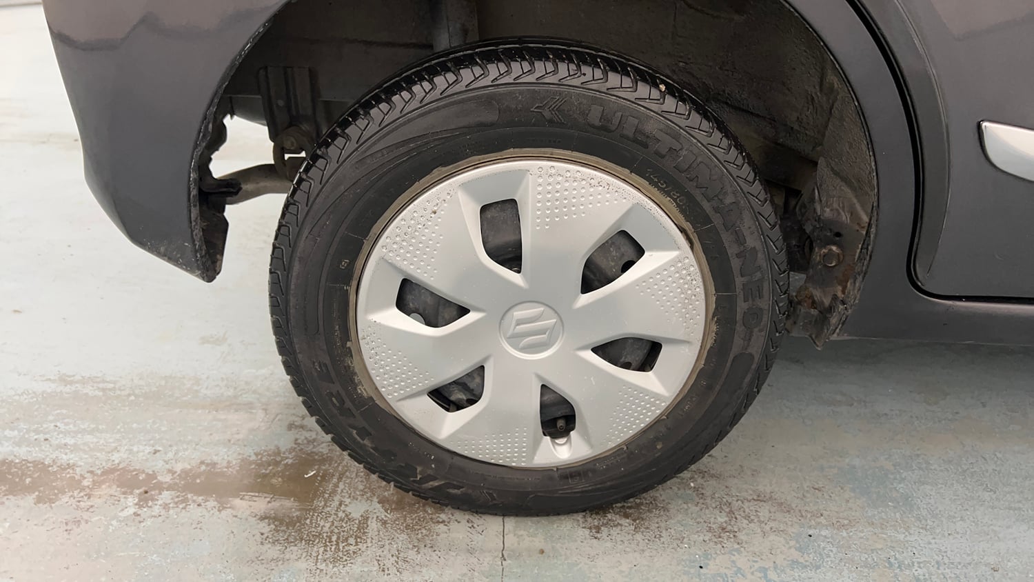 Used 2023 Maruti Suzuki Alto K10 VXi Plus Petrol Manual tyres RIGHT REAR TYRE RIM VIEW