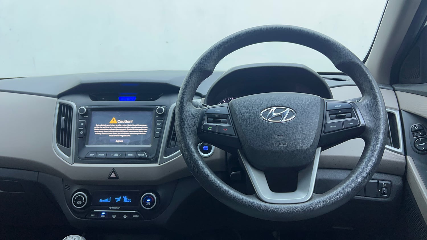 Used 2016 Hyundai Creta 1.6 SX Plus Petrol Petrol Manual interior STEERING VIEW